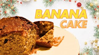 Moist amp Fluffy Banana Cake A Slice of Sweetness [upl. by Avah371]