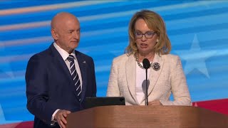 Gabby Giffords speaks at DNC [upl. by Womack]