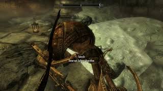 Skyrim PS4 Playthrough 048 Mzinchaleft The Search for Grimsever [upl. by Ahsimak]