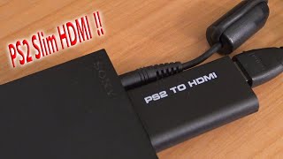 Playstation 2 Slim HDMI quotCheapquot Solution in 2021 [upl. by Aylsworth433]