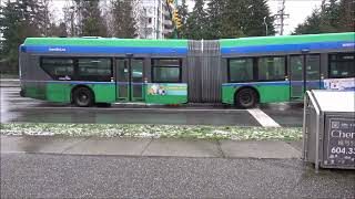 Towing an articulated bus January 2024 [upl. by Eneliak]