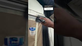 Usamos dtm Sherwin Williams para pintar janelas de pvc nos eua 🇺🇸 florida airless [upl. by Atinuj]