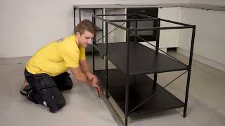 Installing your IKEA ENHET kitchen  Part 5 Kitchen island [upl. by Robbi]