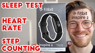 Fitbit Inspire 2 Science Test Its great Sleep Heart Rate Step Review [upl. by Eceinehs478]