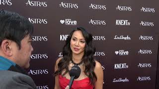 Miranda Kwok Carpet Interview at the Astra Awards 2024 [upl. by Leak]