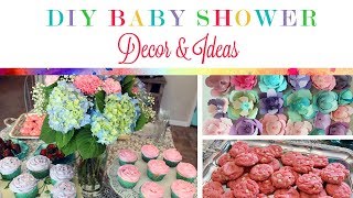 DIY Baby Shower Decor amp Ideas  Sprinkle [upl. by Nivaj]