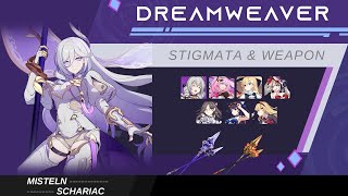 Dreamweaver  Stigmata amp Weapon Comparison [upl. by Lhadnek440]