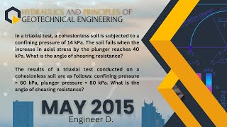 MAY 2015 CELE  HPGE l TRIAXIAL TEST l BOARD EXAM SERIES [upl. by Nnalorac]