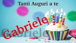 Tanti Auguri a te GABRIELE  Buon Compleanno  Tanti Auguri tantiauguriate tantiauguri GABRIELE [upl. by Ameekahs]