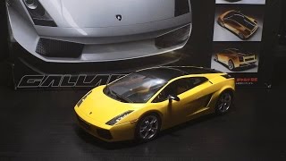 Building Lamborghini Gallardo SE 124 Fujimi 2005 [upl. by Lewanna]