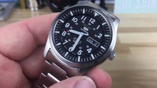 Seiko SNZG13J1 quick look at a good watch [upl. by Arhaz]