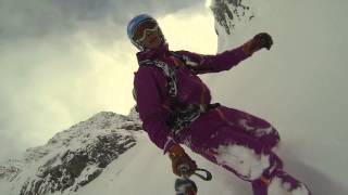 Freeride in Hintertux amp Kaunertal in the beginning of October [upl. by Aisatsanna877]