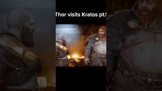 Thor First Entry Scene shorts godofwarragnarok ytshorts gaming thor [upl. by Drarrej]