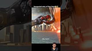 Spider man 🕷️😱 spiderman marvel ironman avengers mcu movie [upl. by Phippen415]