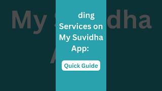 How to add services in my suvidha app app buysell services vocalforlocal [upl. by Hartley112]