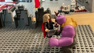 Thor kills Thanos to avenge Lokis death Scene AVENGERS INFINITY WAR [upl. by Oran390]