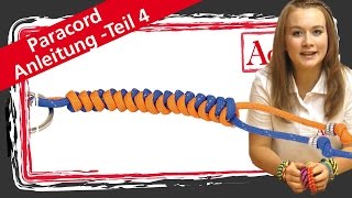 Paracord Schlüsselanhänger  Anleitung Teil 4 [upl. by Line431]