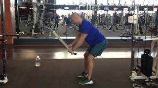 Bent Over Straight Arm Pulldown [upl. by Inerney636]