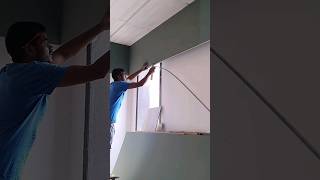 curtain pelmet MDF pesting process woodworking shortvideo [upl. by Raclima]