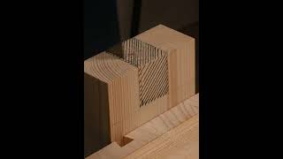 Reinforced box joint for woodworking  ダボで強化した3枚組継ぎ。ツーバイフォー組み方diy woodworking asmr tools [upl. by Assenat]