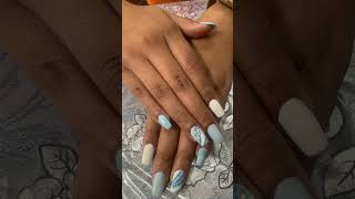 impression naildesign nails nailextensions fortheloveofnails weddiongnailsneerugupta9557 [upl. by Nayrda]