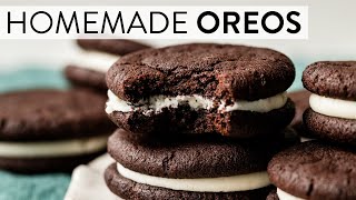 Homemade Oreos  Sallys Baking Recipes [upl. by Aicenav288]