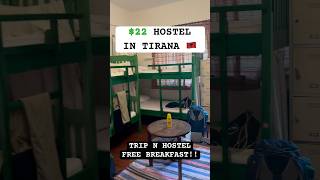 22 hostel in Tirana Albania 🇦🇱 tirana albania shqiperi hostel [upl. by Traver359]