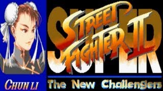 Super Street Fighter II  The New Challengers  Chun Li Arcade [upl. by Athey]