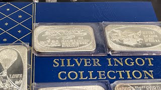 Vintage United States Silver Corp 1 oz Silver Bars  7 oz for the Guardhouse Box deathvalleymint [upl. by Claudina]