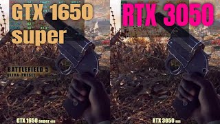 GTX 1650 super vs RTX 3050 [upl. by Paige]