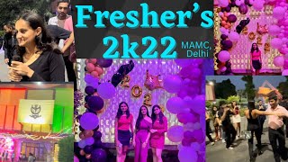 Fresher’s 2022 at MAMC vlog l hostel night l medical mbbs vlog neet study freshers [upl. by Ellary604]