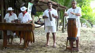 Traditional Costa Rican Music Performance  Tortuga Island Costa Rica [upl. by Nirok]