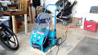 Makita MAC2400 Big Bore 25 HP Air Compressor [upl. by Ellehcil]