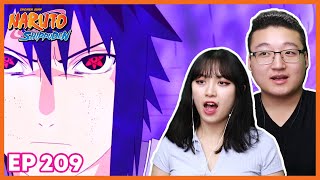 SASUKE VS DANZO  Naruto Shippuden Couples Reaction amp Discussion Episode 209 [upl. by Fabrianna984]