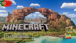 MINECRAFT  O Filme  Teaser Trailer Legendado PT  Jason Mamoa  Jack Black  Steve Carell  2025 [upl. by Viccora]