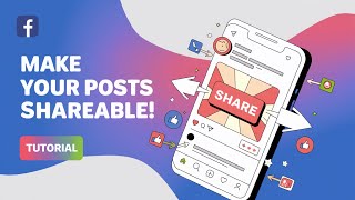 How Do You Make a Post Shareable on Facebook [upl. by Malaspina]