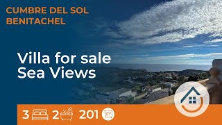 charming Mediterranean villa for sale Cumbre del Sol Costa Blanca [upl. by Hedveh]