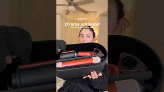 Dyson Airwrap for curly hair🎀🤍 dysonairwrap curlyhair [upl. by Critchfield]