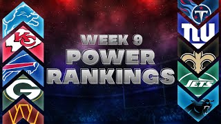 NFL Week 9 Power Rankings [upl. by Sears991]