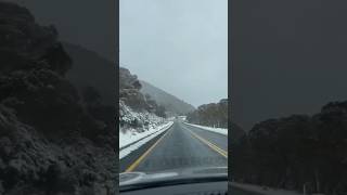 Thredbo Snowy Mountains Australia nature shortsfeed snow [upl. by Latsyrd324]