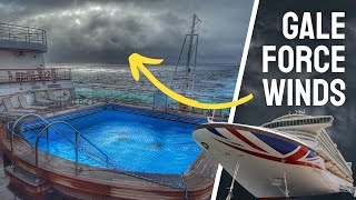 The Truth About Cruising During a Storm 7 Days at Sea [upl. by Morgana]