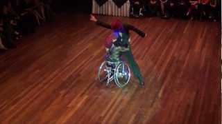 Igor Kiselev  Anna Gorchakova  Latin Star Gala 2012  Show Wheelchair Chacha [upl. by Kamin]