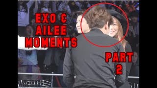 EXO amp Ailee Moments Pt2 [upl. by Sivar139]