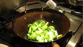 How to stir fry Broccoli [upl. by Caffrey]