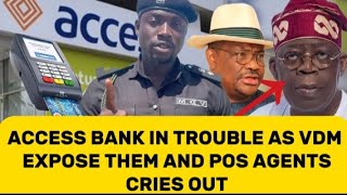 E DON BURST AS VDM EXPOSES ACCESS BANK AND POS AGENTS CRIES OUT vdm accessbank [upl. by Arleyne]