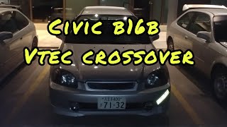 B16B civic VTEC crossover sound [upl. by Ashwell247]