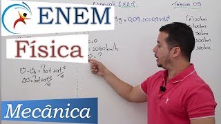 REVISÃO ENEM FÍSICA  Tópico 05 Mecânica [upl. by Ragland]