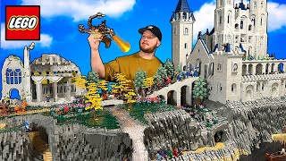 I Built a LEGO Castle BATTLE [upl. by Faythe837]