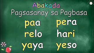 Practice Reading TAGALOG Words  Pagsasanay sa Pagbasa [upl. by Ilyah]