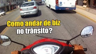 DICAS DE COMO ANDAR DE BIZ NO TRÂNSITO  PILOTAGEM DEFENSIVA [upl. by Aneehsit]